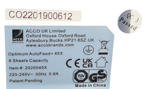 Automatischer Aktenvernichter