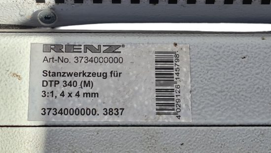 Elektrische Stanzmaschine