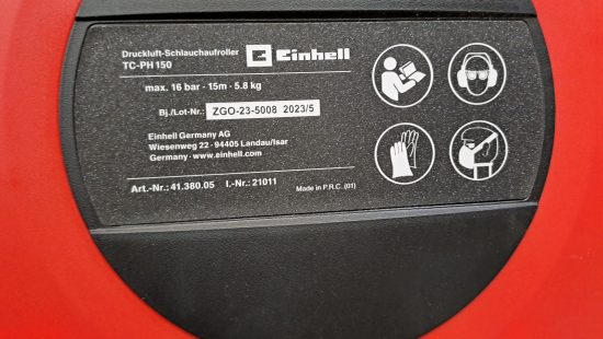 Druckluft Schlauchabroller