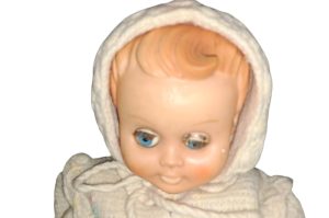 Vintage Schlafaugen-Puppe