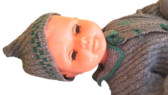 Schlafaugen-Puppe