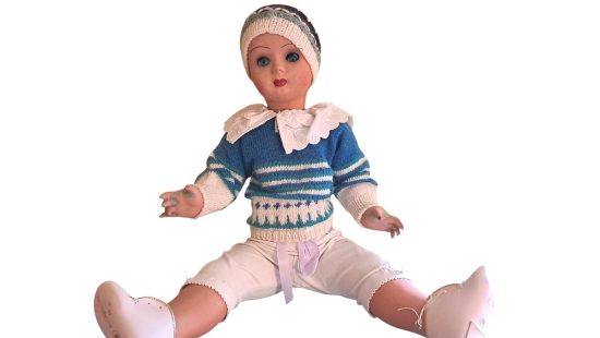Schlafaugen-Puppe