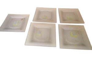 Kerzenteller glas