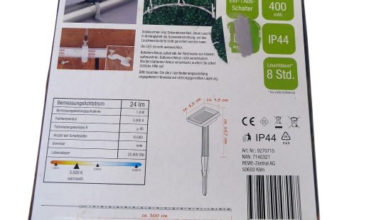 Solarlichtband