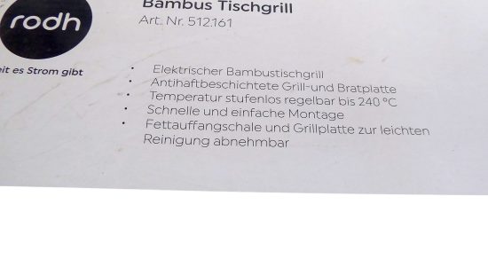 Tischgrill