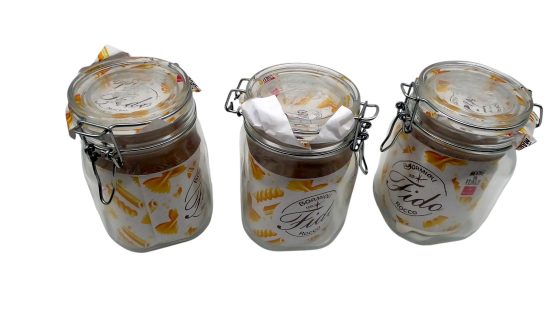 Bügelverschlußglas