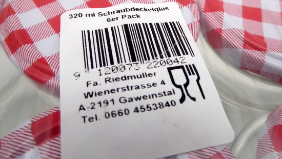 Schraubverschlußgläser