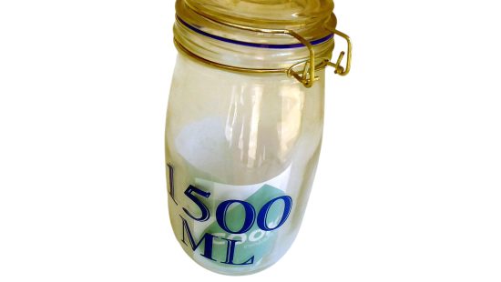 Bügelverschlußglas
