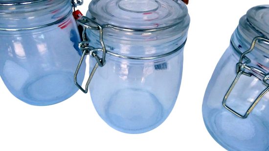 Bügelverschlußglas
