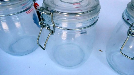Bügelverschlußglas