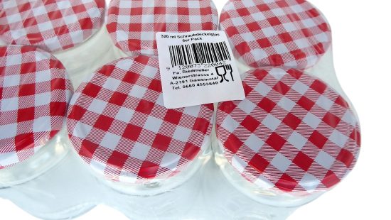 Schraubverschlußgläser