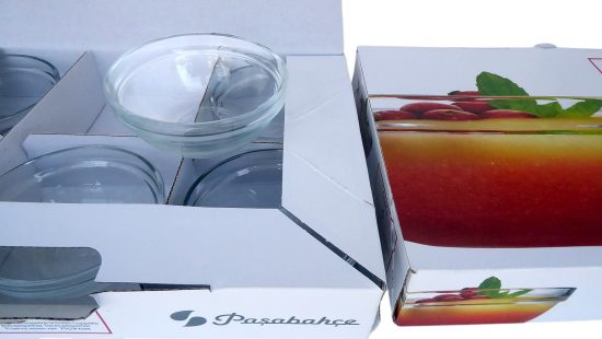 Glasschälchen