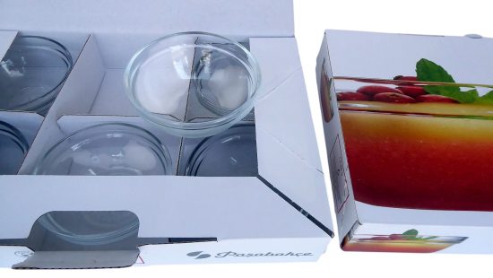 Glasschälchen