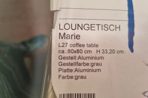 Loungetisch Marie