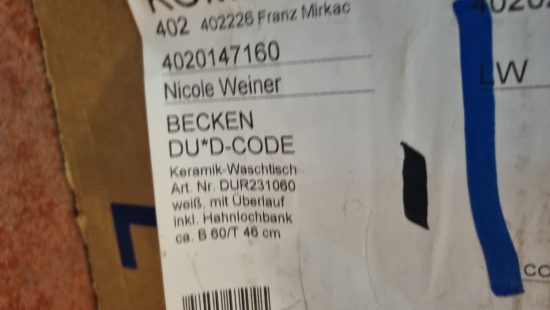 Waschbecken Duravit