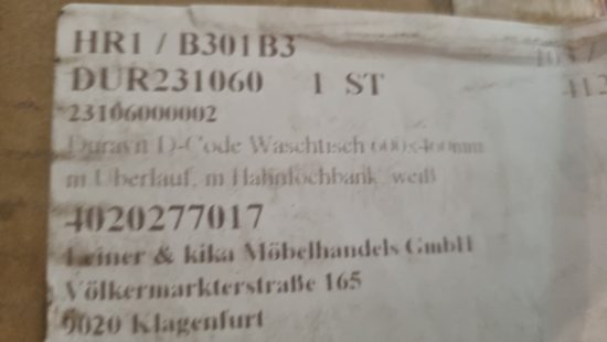 Waschbecken Duravit