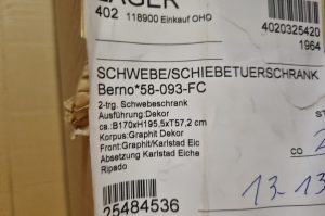 Schwebetürschrank Berno