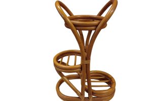 Rattan Blumenständer