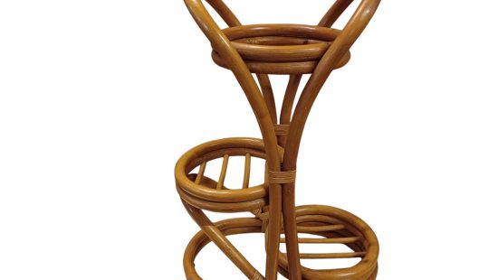 Rattan Blumenständer