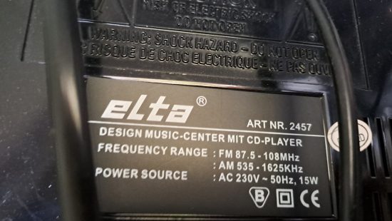 E-Geräte inkl. Rack 1 OG