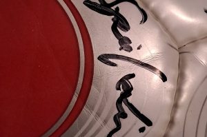 Fußball mit Signaturen 1 OG