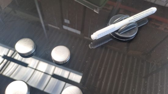 Magnetisches Glasboard