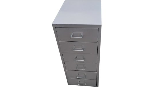 Metalltrolley grau