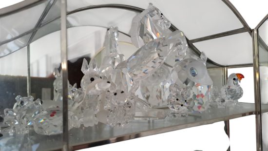 Swarovski Figuren Vitrine