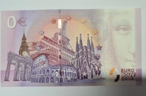 0 Euro Banknote