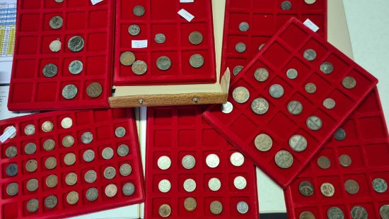 Münzkoffer mit Sammlermünzen