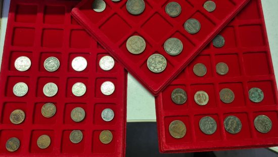 Münzkoffer mit Sammlermünzen