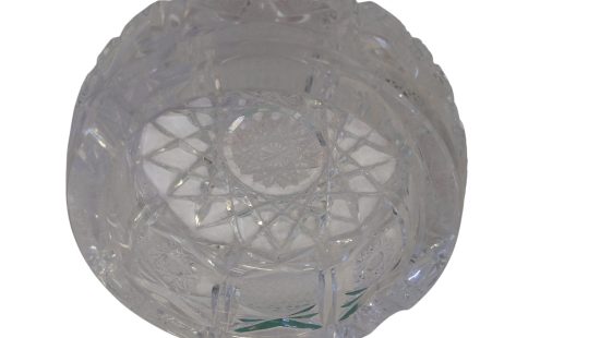 Bleikristall Aschenbecher