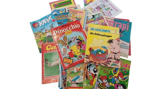 Alte Kindercomic Hefte