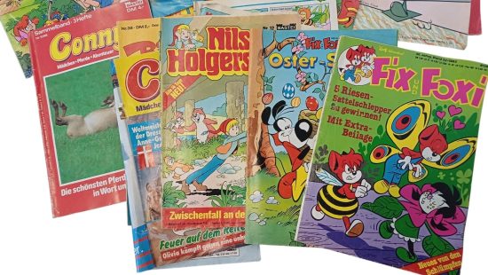 Alte Kindercomic Hefte