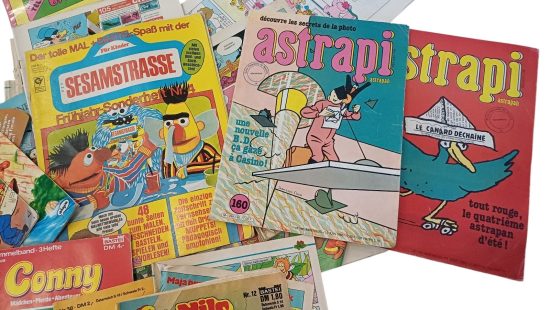 Alte Kindercomic Hefte