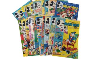 Alte Micky Maus Comic Hefte