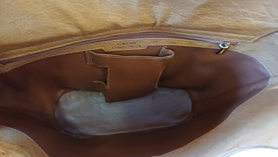 Lederhandtasche