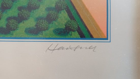 Druckgrafik Adams Lebensbaum