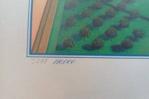 Druckgrafik Adams Lebensbaum