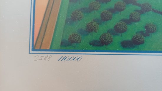 Druckgrafik Adams Lebensbaum