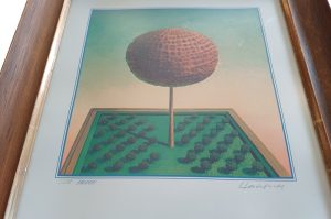 Druckgrafik Adams Lebensbaum