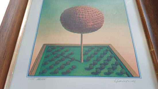 Druckgrafik Adams Lebensbaum