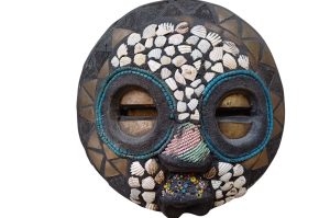 Südafrikanische Holzmaske