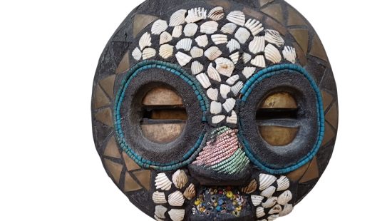 Südafrikanische Holzmaske