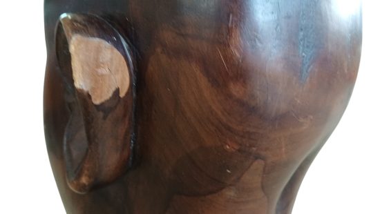 Holzbüste von Otto Retzer