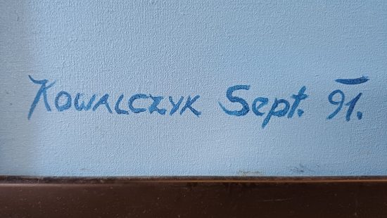 Acrylgemälde Otto Retzer