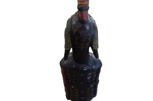 Afrikanische Holzstatue