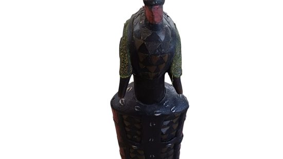 Afrikanische Holzstatue