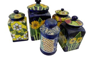 Mexikanische Deckeldosen