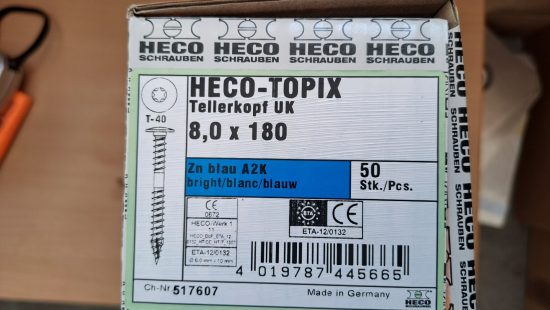 Befestigungsschraube Dachhaken